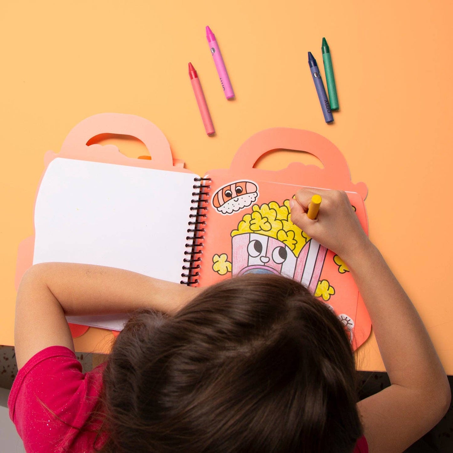Super Coloring and Sticker Book - Yummy