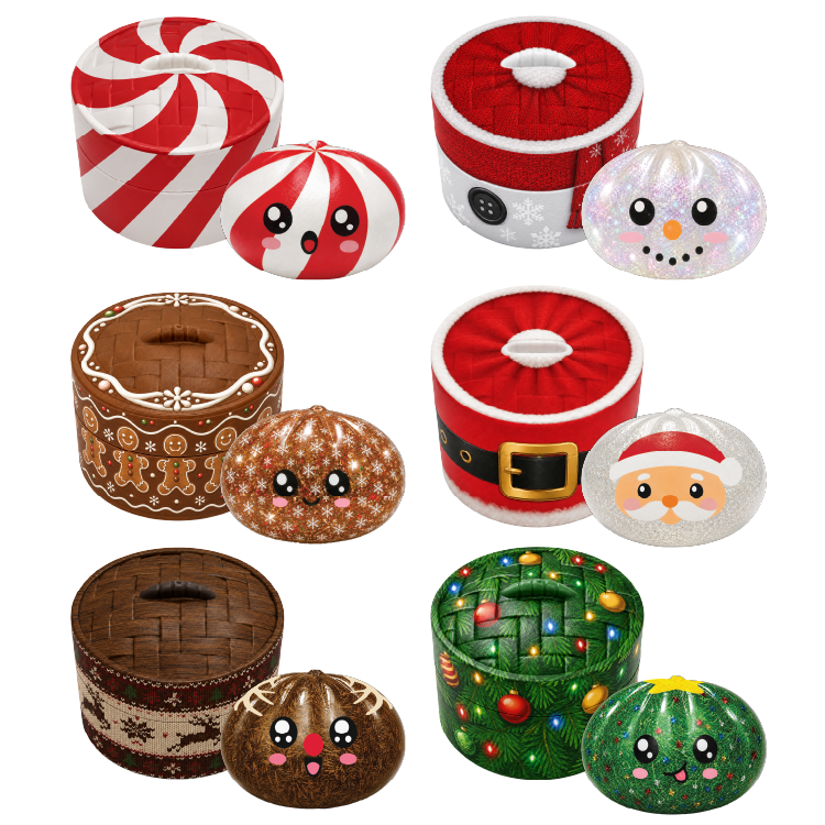 Mini Squishy Christmas Dumplings