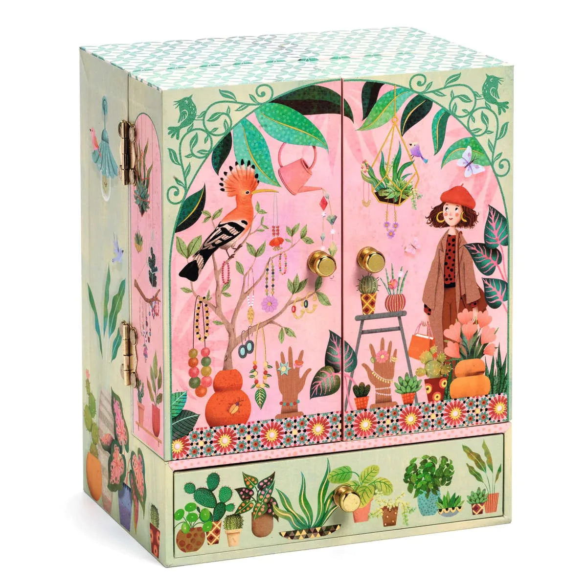 Musical Treasure Box Secret Garden