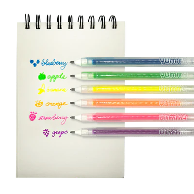 Yummy Yummy Scented Neon Gel Pens