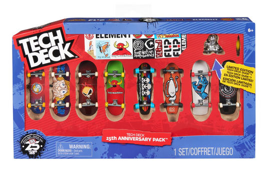 Tech Deck, 25th Anniversary 8-Pack Fingerboards