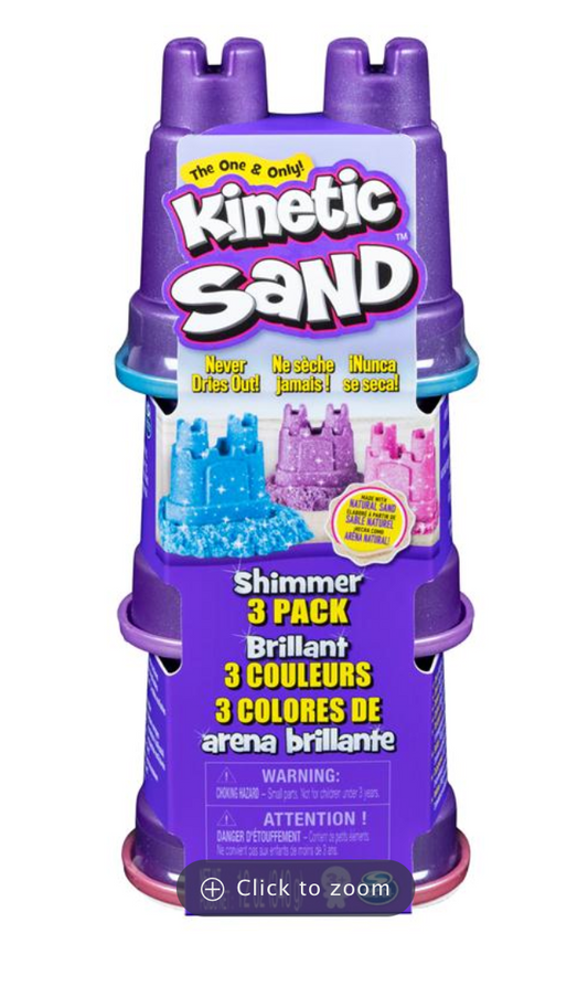 Kinetic Sand 3x4 oz