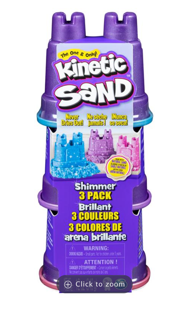 Kinetic Sand 3x4 oz