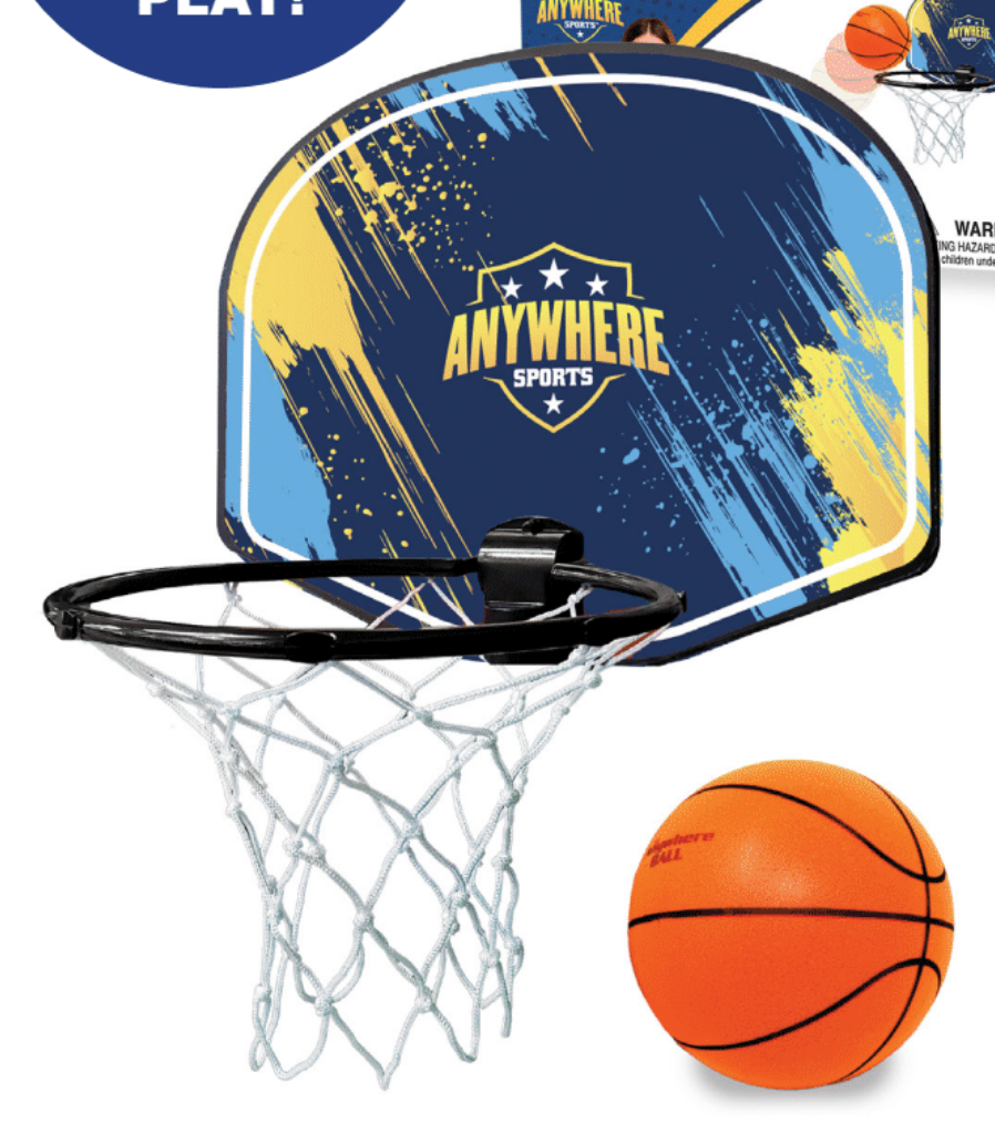 Silent Basketball & Hoop