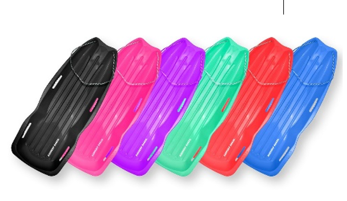 Slippery Racer Downhill Xtreme 48" Toboggan Sled