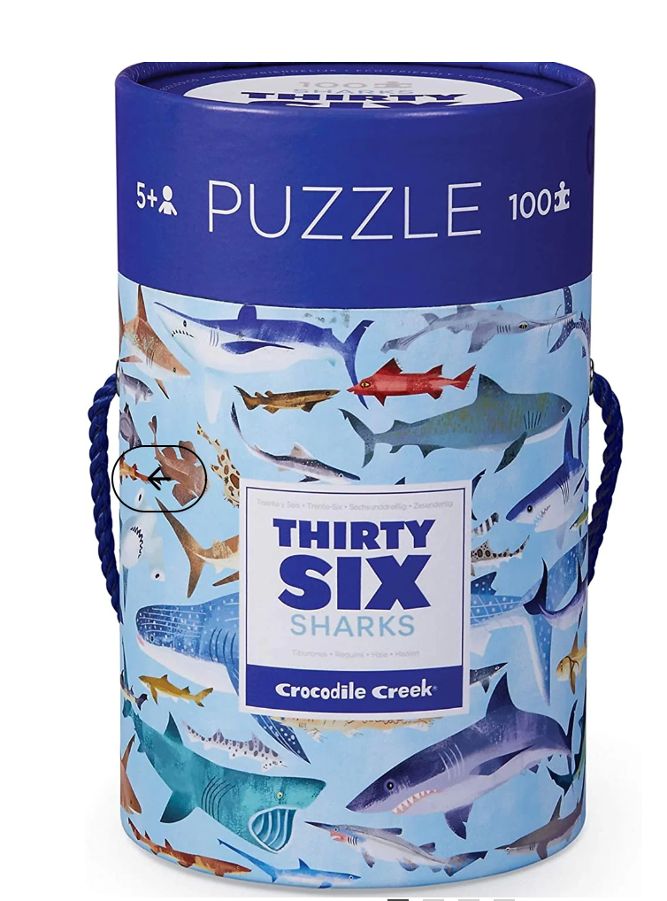 Shark World Puzzle 100pc