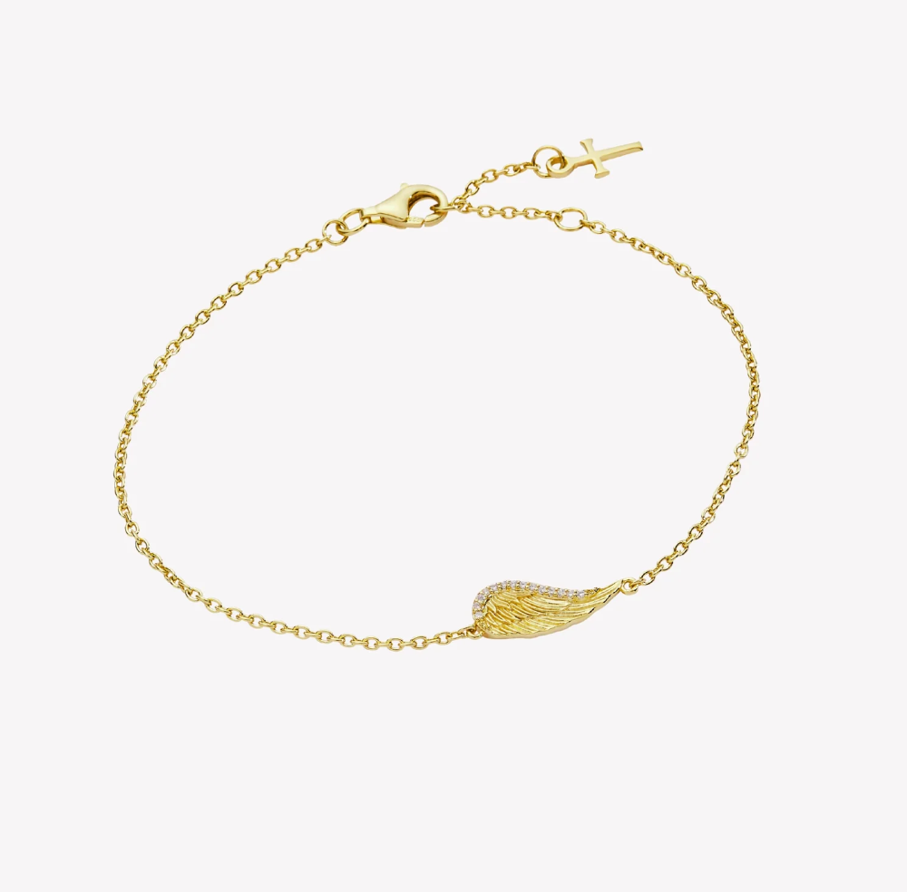Divine Wings Bracelet - Gold