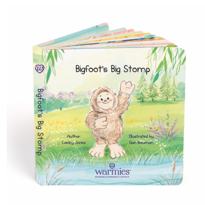 Bigfoot Warmies Book