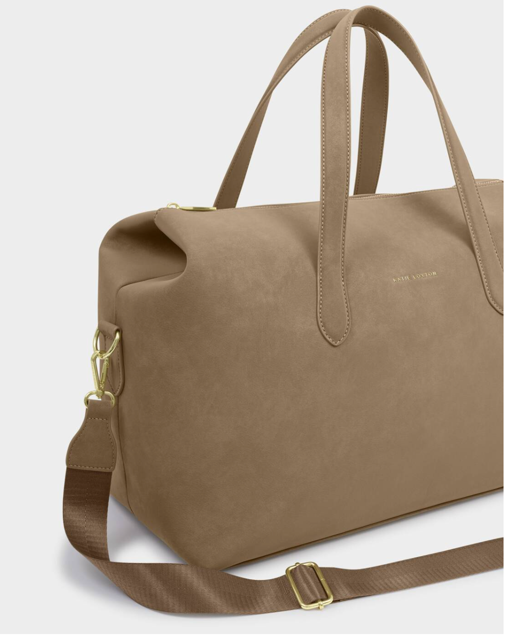Milan Cabin Bag - Taupe Suedette