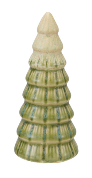 Green Stoneware Tree - Small