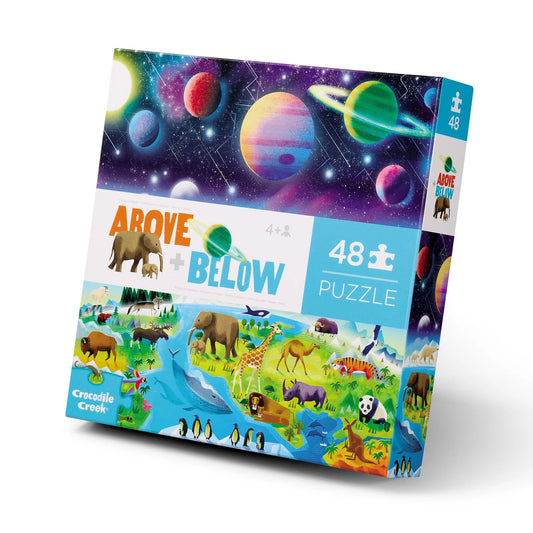 Above & Below-Earth and Space-48 Piece Puzzle