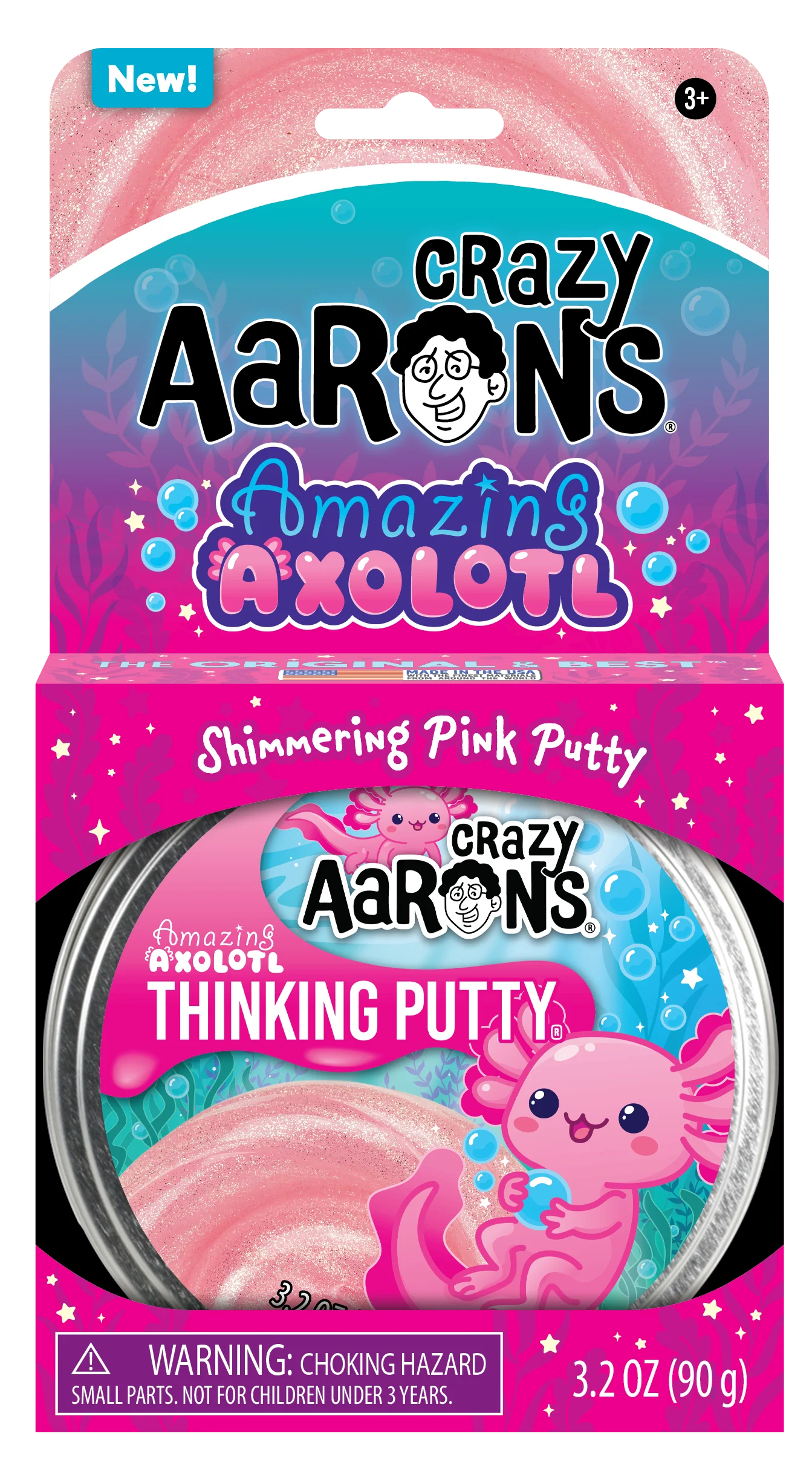 Crazy Aaron's Thinking Putty: Amazing Axolotl
