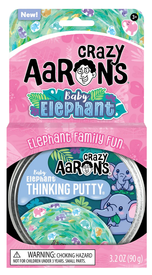 Baby Elephant - Thinking Putty Tin