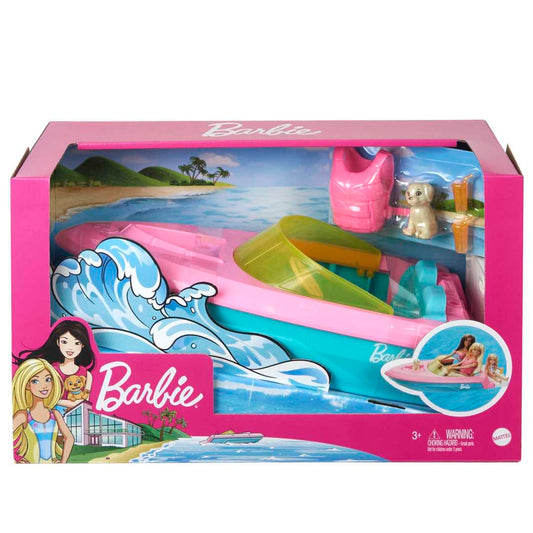 Barbie Boat With Puppy