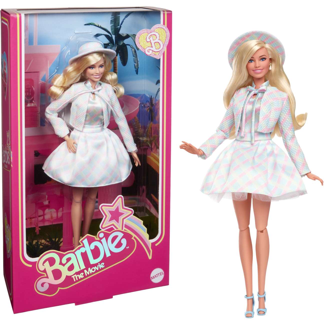 Barbie the Movie Collectible Doll Plaid