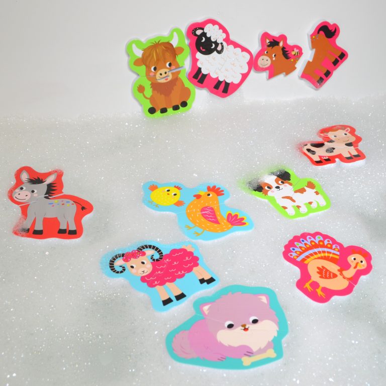 Bath Puzzles: Barnyard Bash