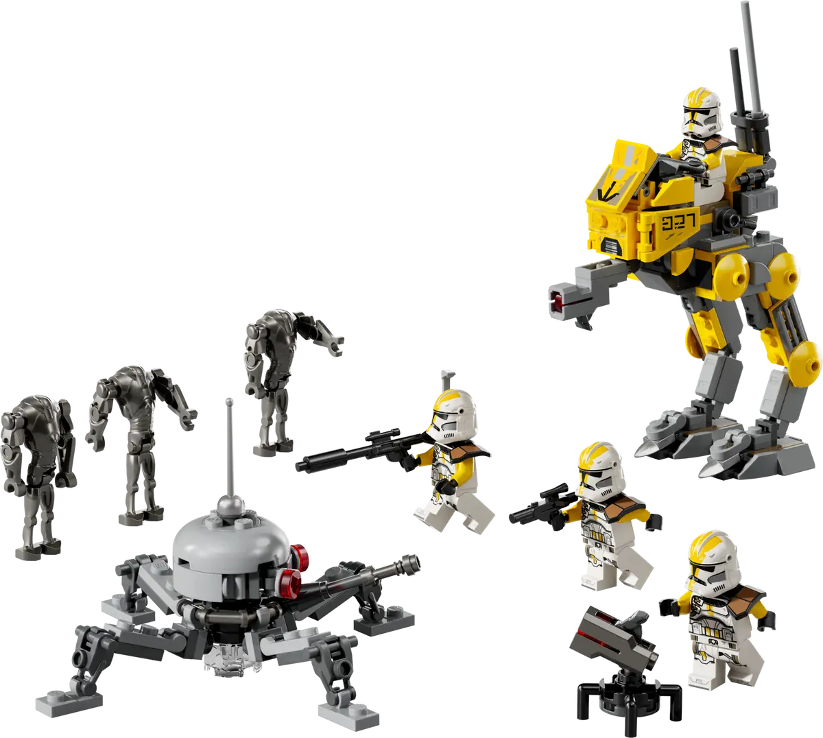 327th Star Corps Clone Troopers Battle Pack