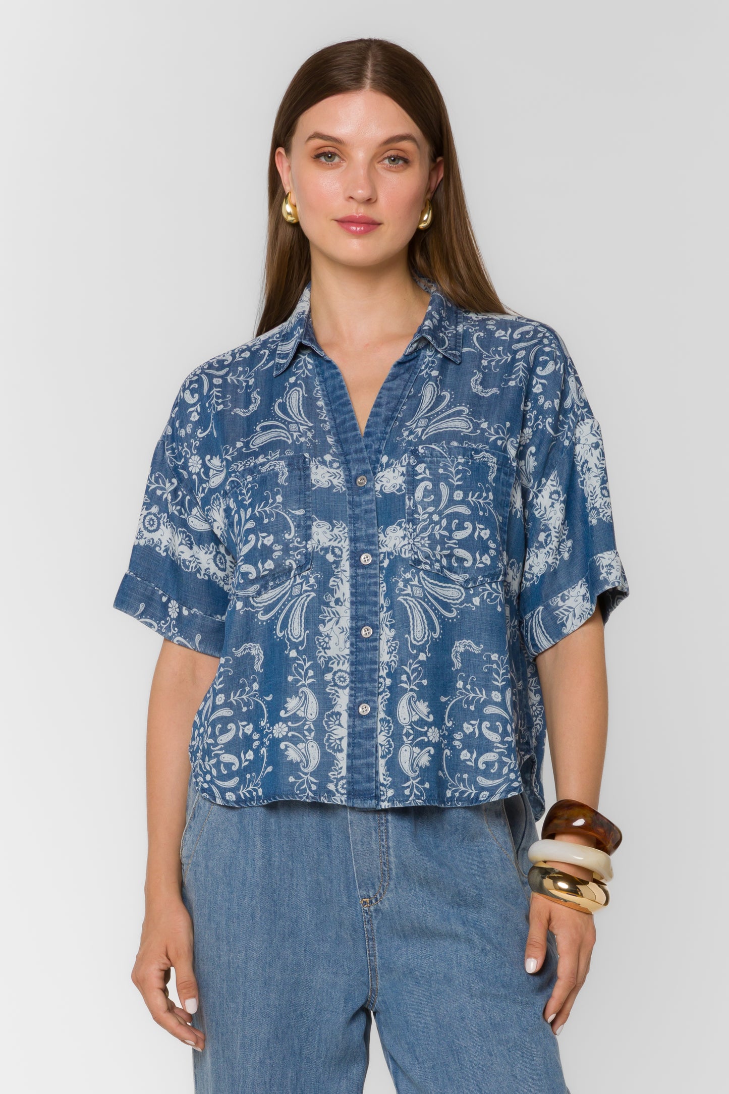 Brandon Bandana Blouse