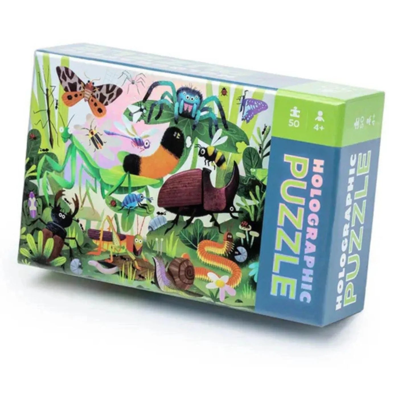 Backyard Bugs Holographic Puzzle 50pc
