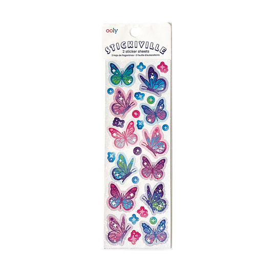 Stickiville Butterflies Stickers