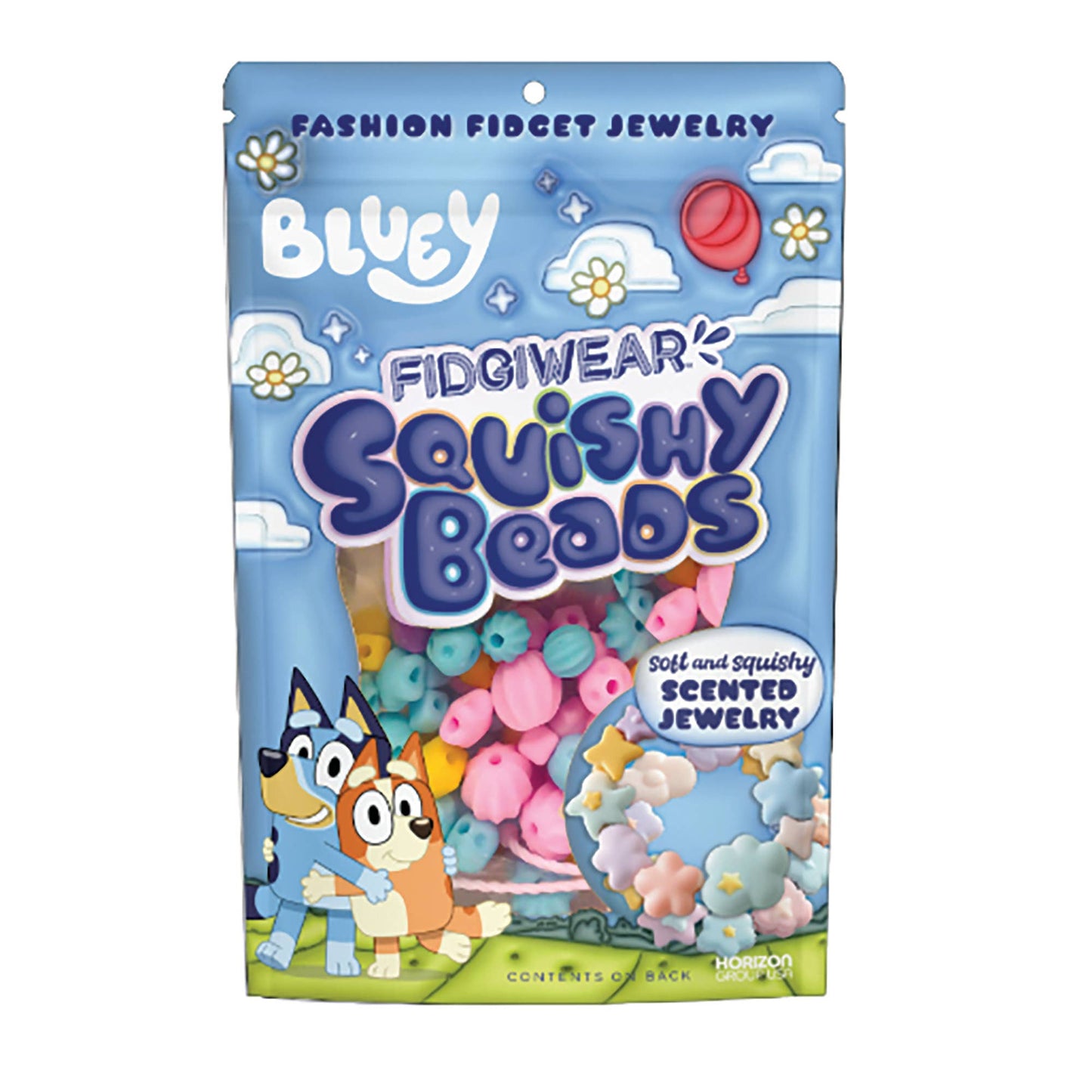 Bluey Squishy Beads
