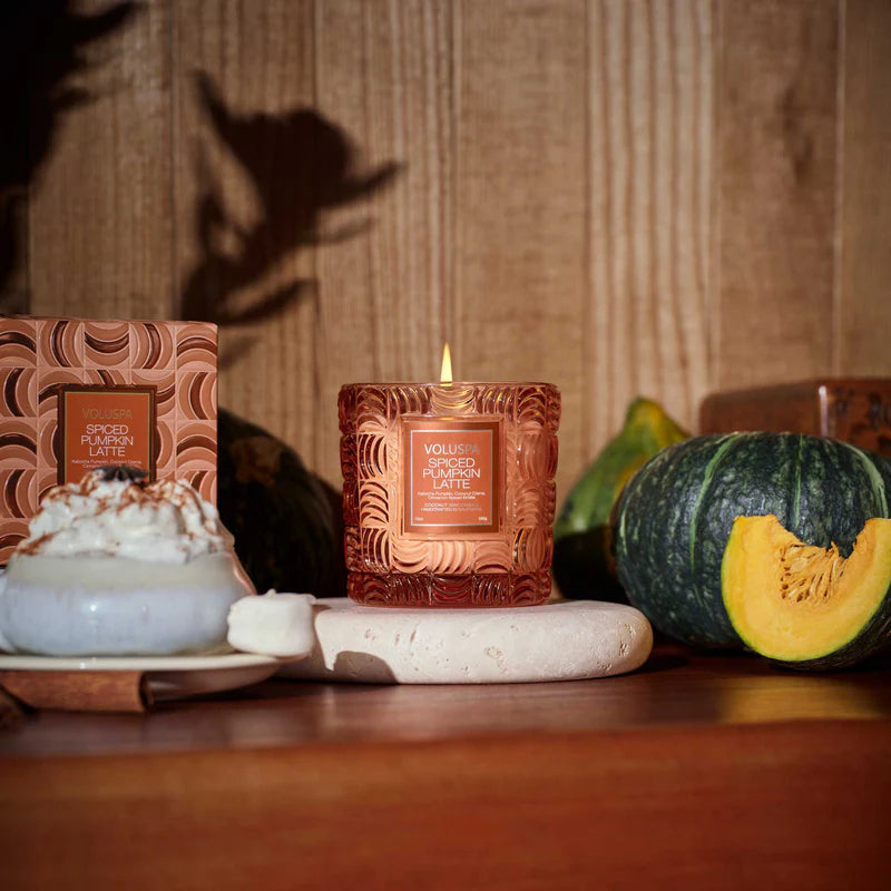 Spiced Pumpkin Latte Classic Candle - Luxe