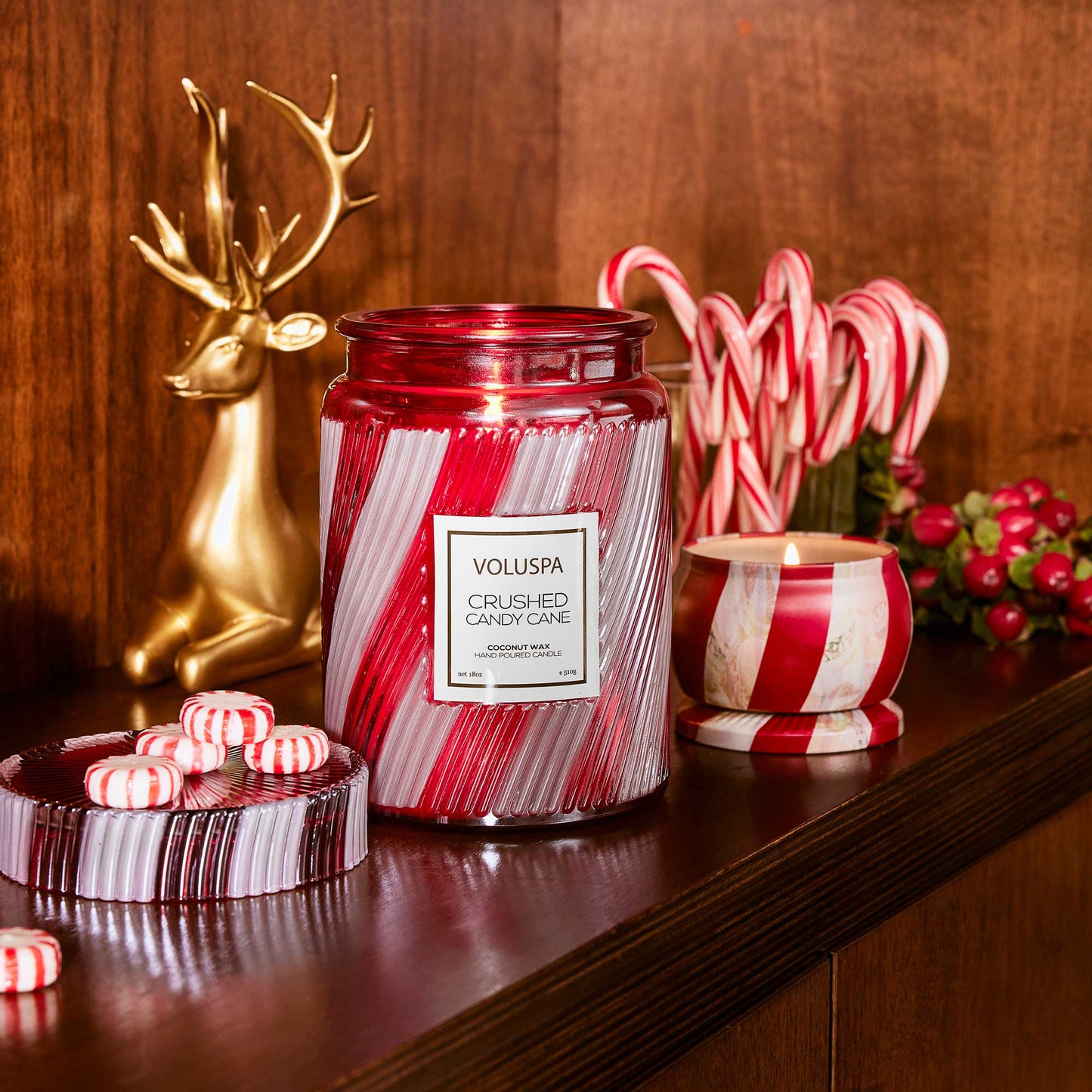 Crushed Candy Cane - Mini Tin