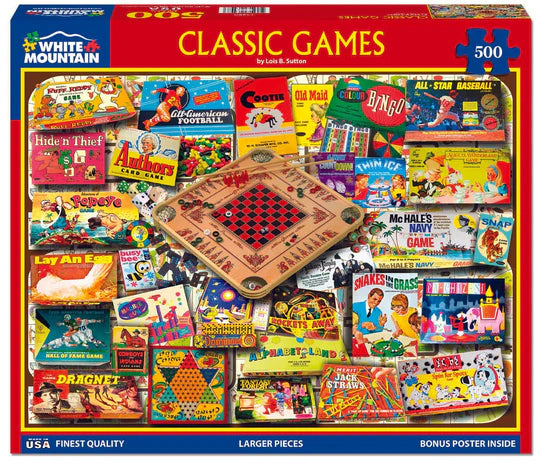 Classic Games Puzzle 500pc