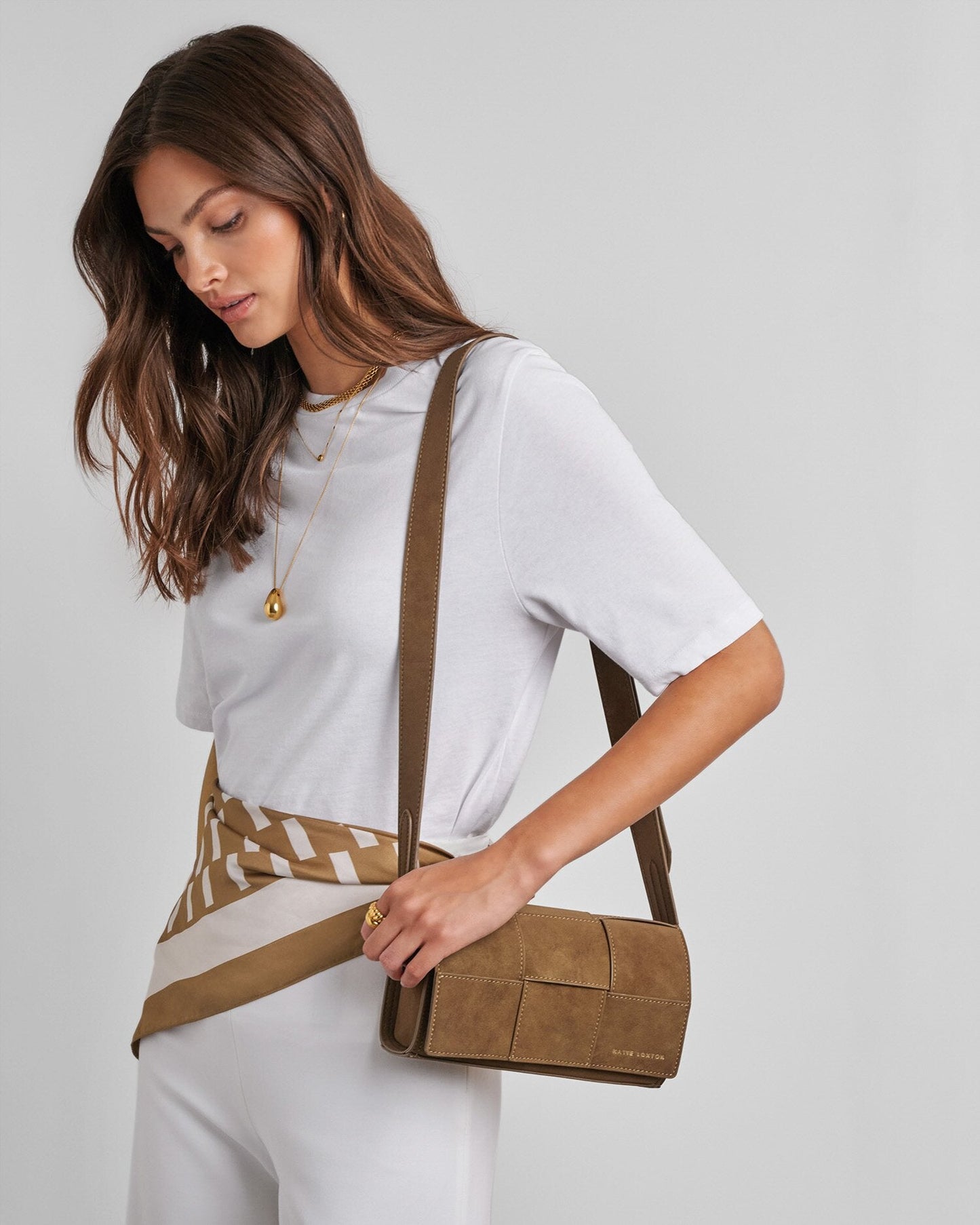 Taya Crossbody Bag - Caramel