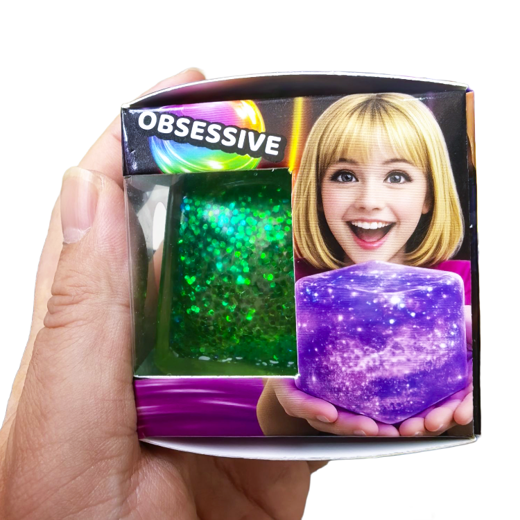 Squish & Squeeze Sparkle Cube