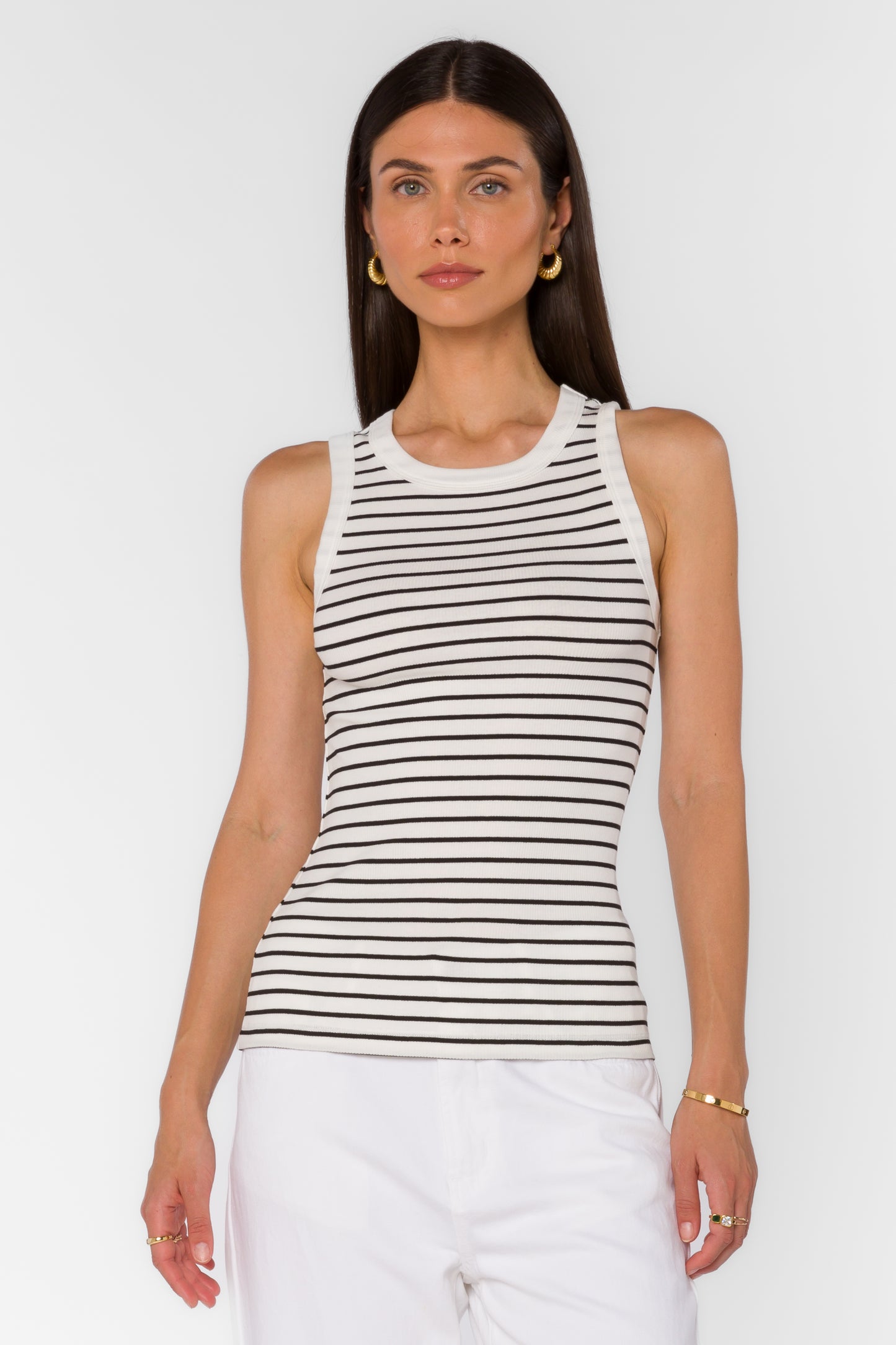 Deryl Striped Tank Top