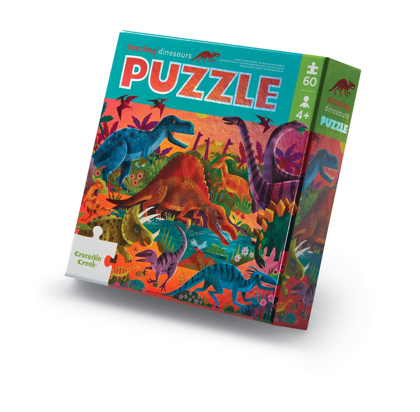 Dazzling Dinosaurs Holographic Puzzle 60pc