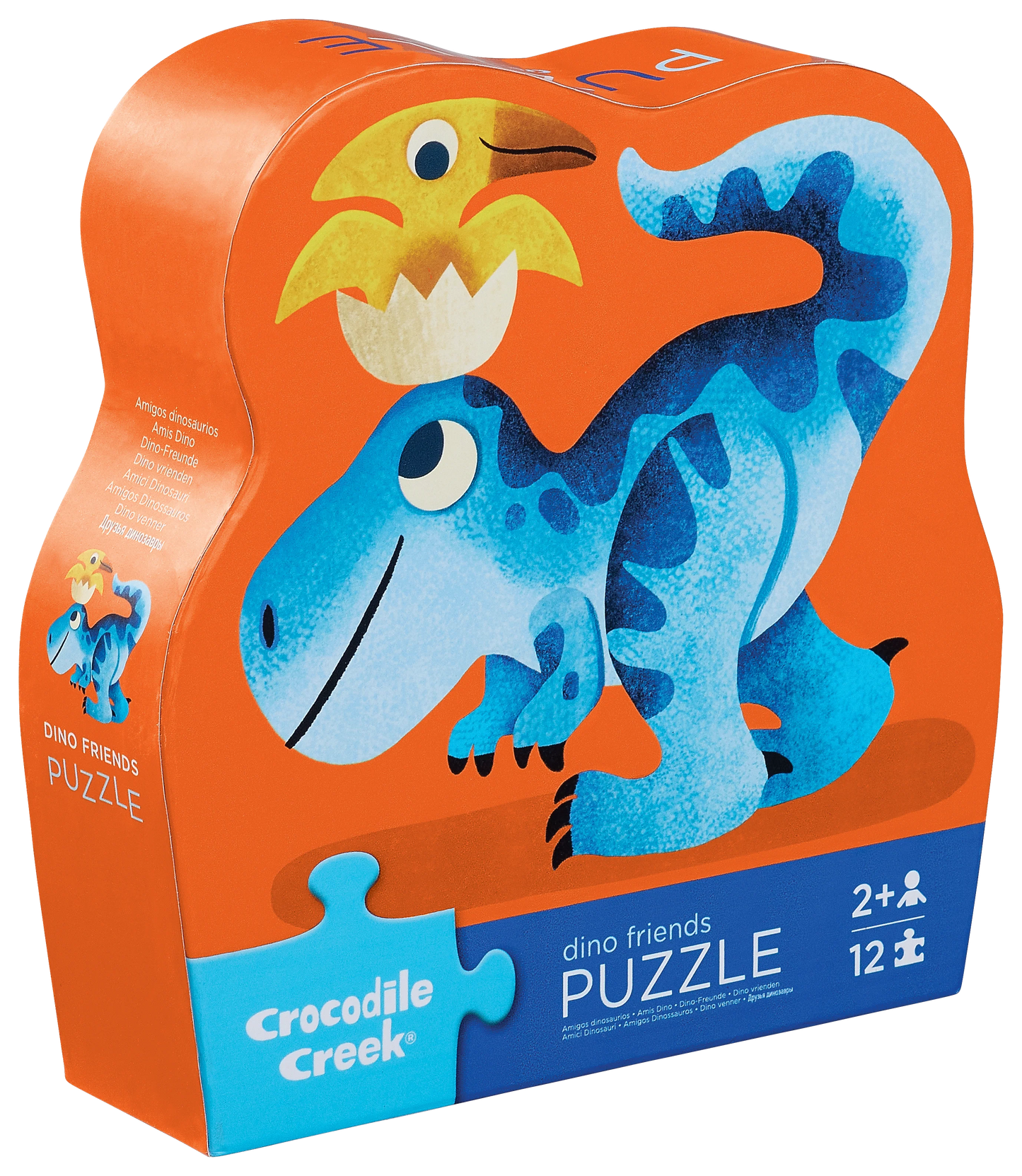 Dino Friends Mini Puzzle 12pc