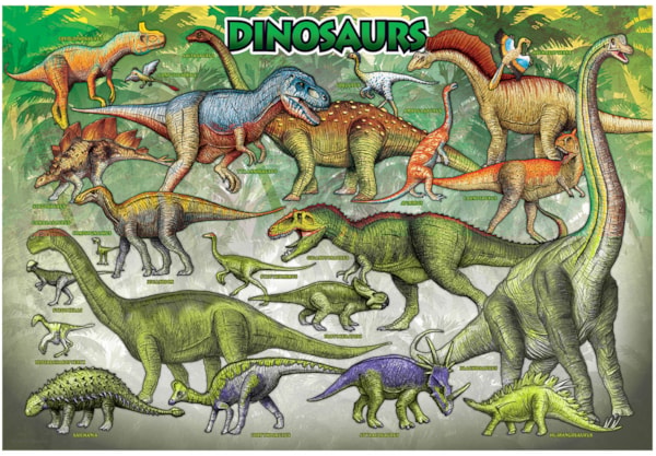 Dinosaurs Lunch Bag Puzzle