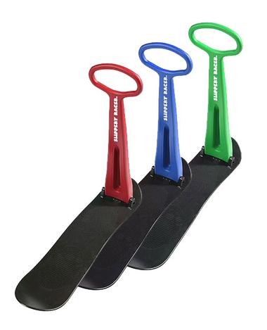 Slippery Racer Downhill Ski Scooter Sled - Red
