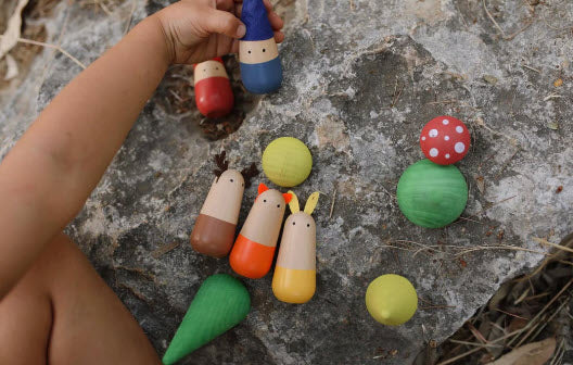 Dwarf Forest Wooden Playset