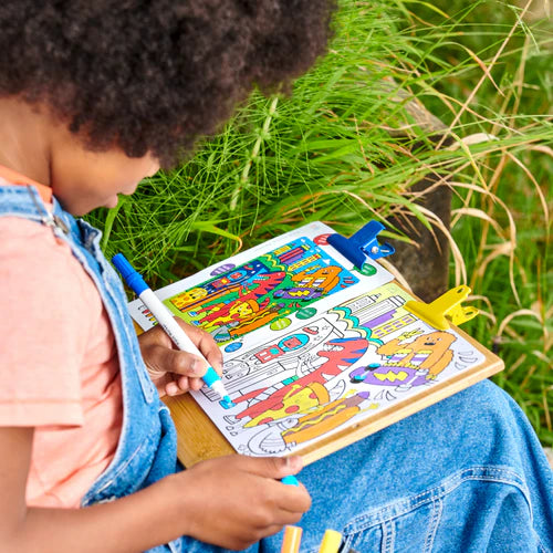 Colortopia: Paint Marker By Number Kit - Epic Adventures