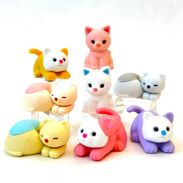 Iwako Cat Erasers