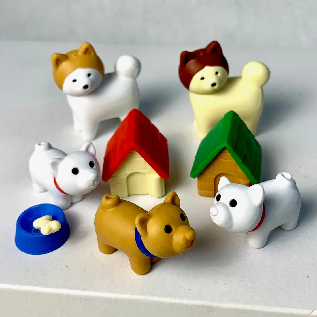 Iwako Puppy Erasers
