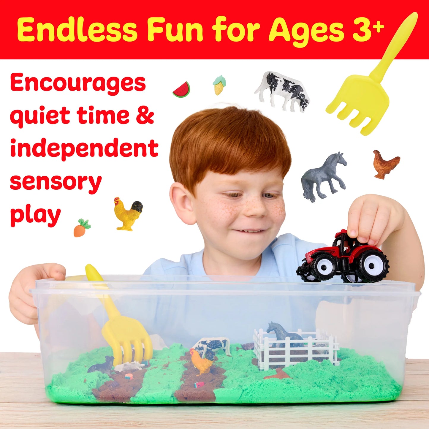 Farm Sensory Bin