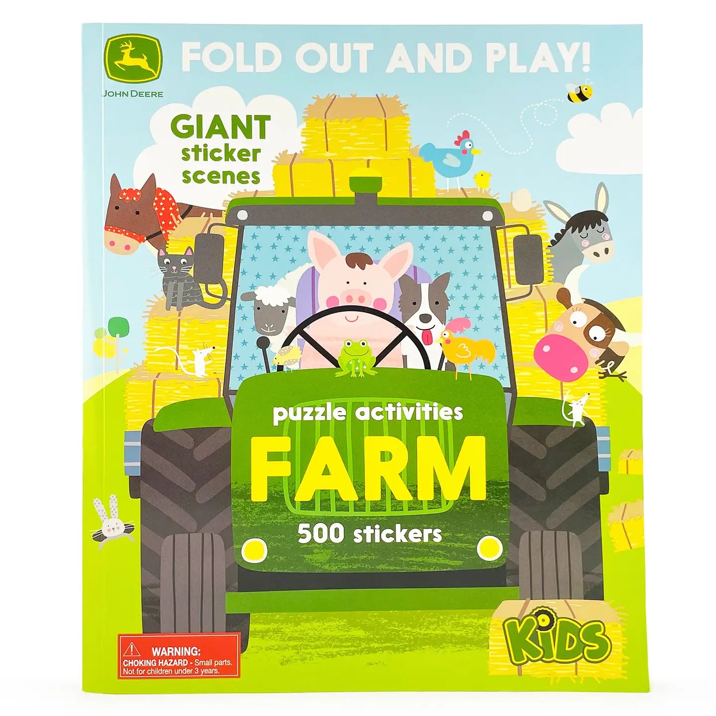 John Deere Kids Farm: 500 Stickers and Puzzle Activities