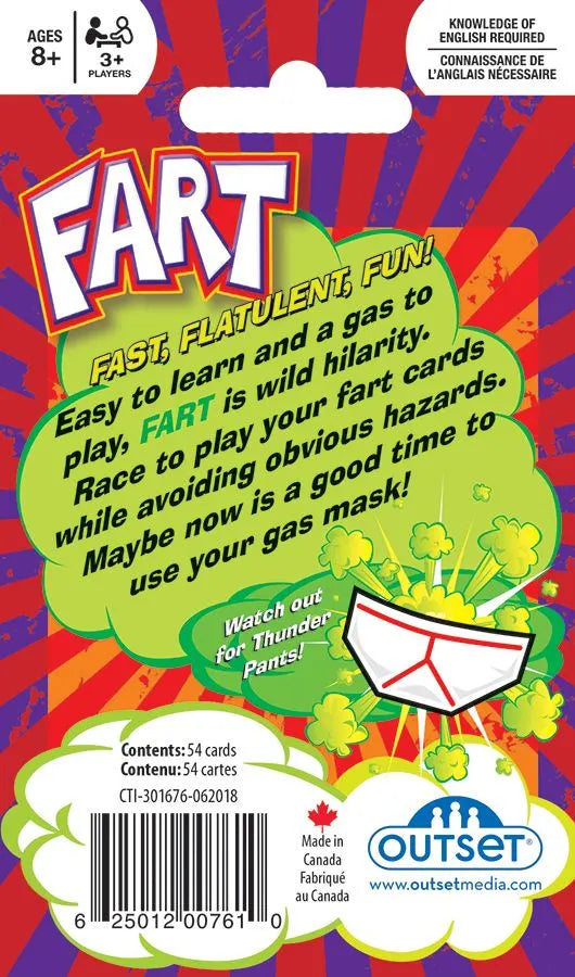 Fart Card Game