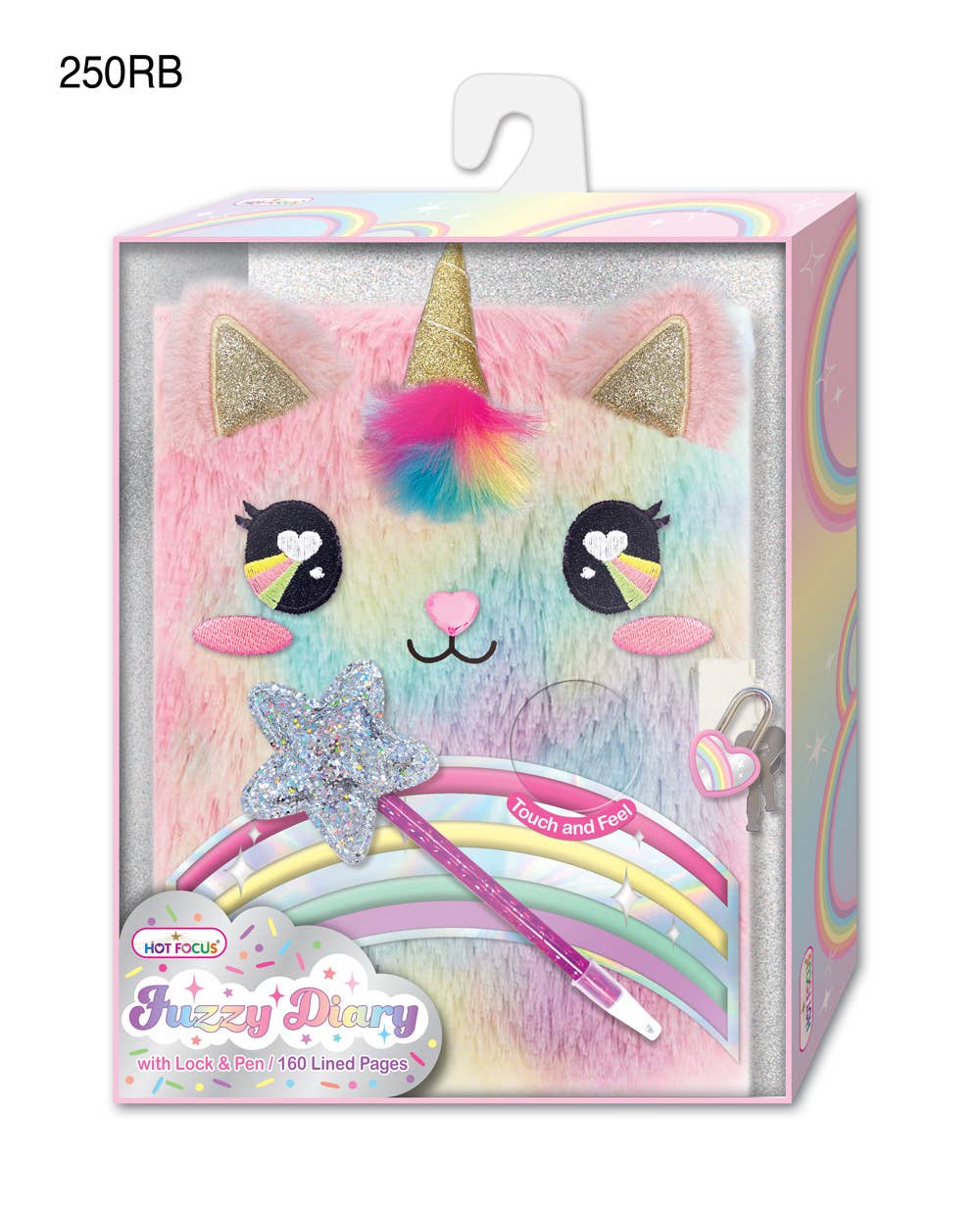 Fuzzy Diary - Rainbow