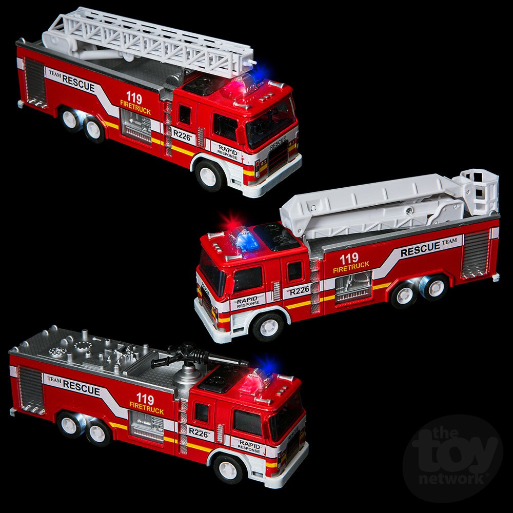 Pull Back Fire Engine