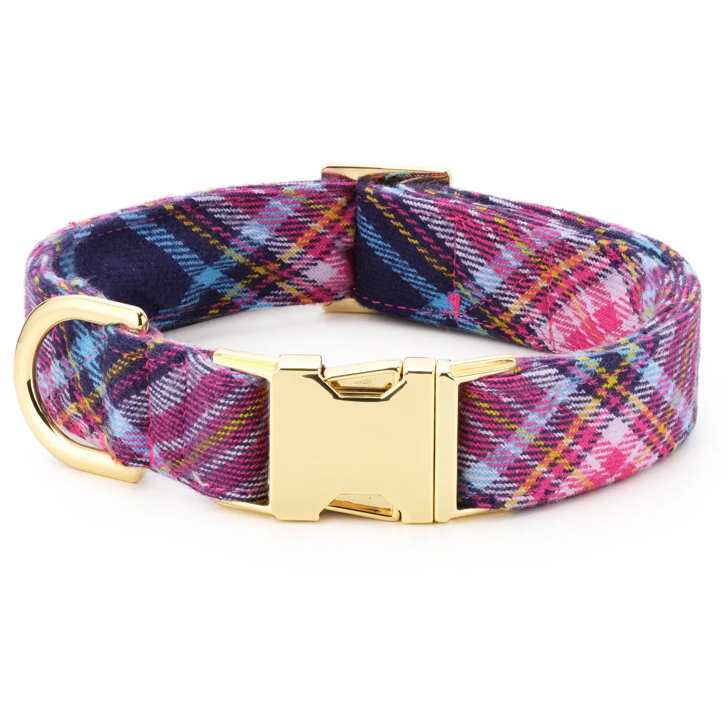 Camilla Plaid Dog Collar