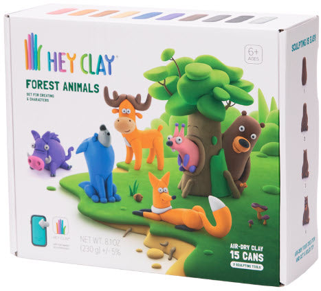 Hey Clay - Forest Animals