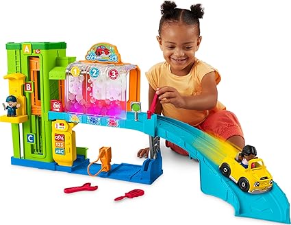 Little People Light-Up Learning Garage