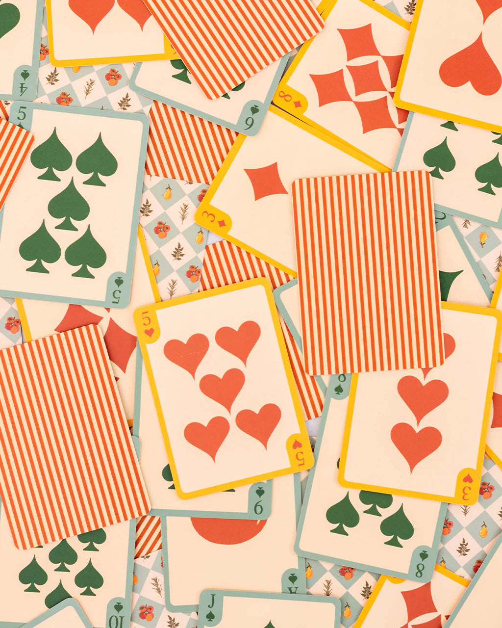 Game Night! Double Deck Playing Cards: Garden