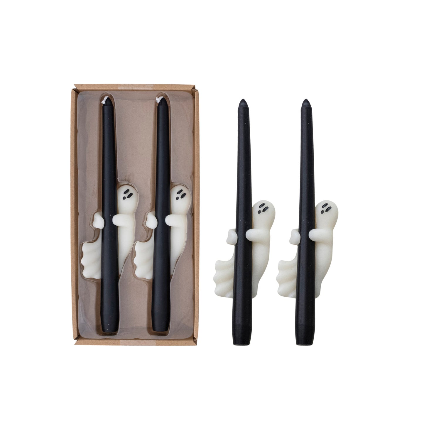 Ghost Taper Candles
