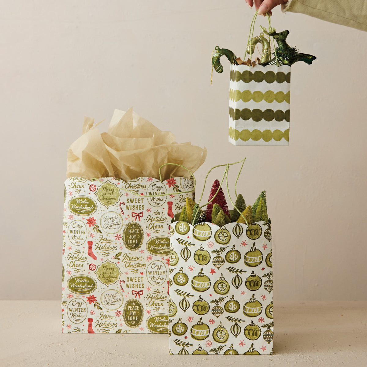 Handmade Printed Gift Bag